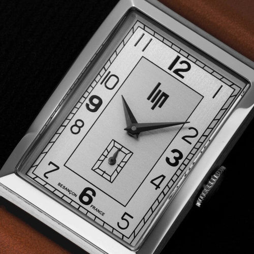 Montre Homme LIP Churchill T24 671276 en Cuir Marron Homme LIP