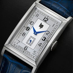 Montre Homme LIP Churchill T24 671279 en Cuir Bleu Homme LIP