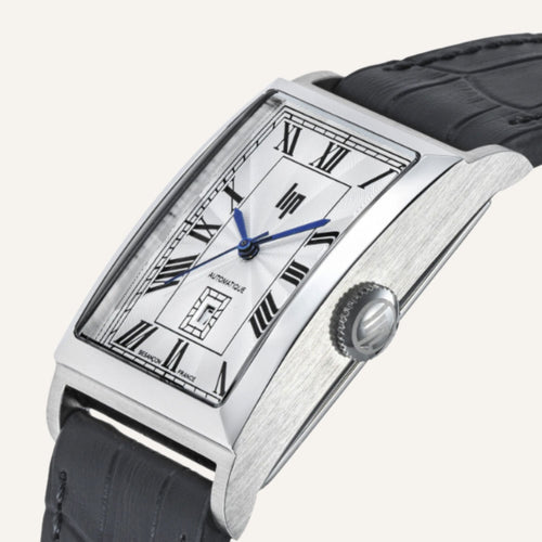 Montre Homme LIP Churchill T26 671934 Automatique en Cuir Bleu Homme LIP