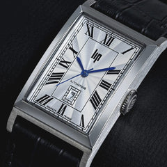 Montre Homme LIP Churchill T26 671934 Automatique en Cuir Bleu Montres LIP