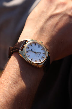 Montre Homme LIP Général de Gaulle quartz 35 MM 671022 en Cuir Montres LIP