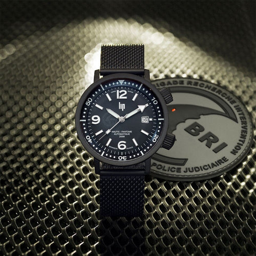 Montre Homme LIP Grande Nautique Ski Fantôme 670030 Automatic en Acier Homme LIP