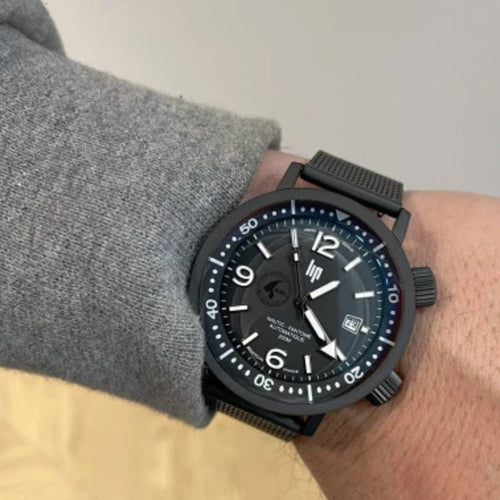 Montre Homme LIP Grande Nautique Ski Fantôme 670030 Automatic en Acier Homme LIP