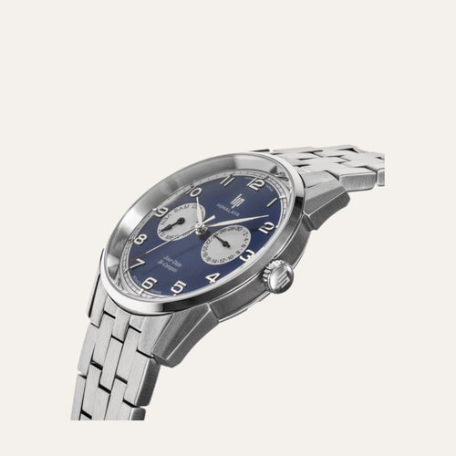 Montre Homme LIP Himalaya 40 MM Bi-Compax 671675 en Acier Montres LIP
