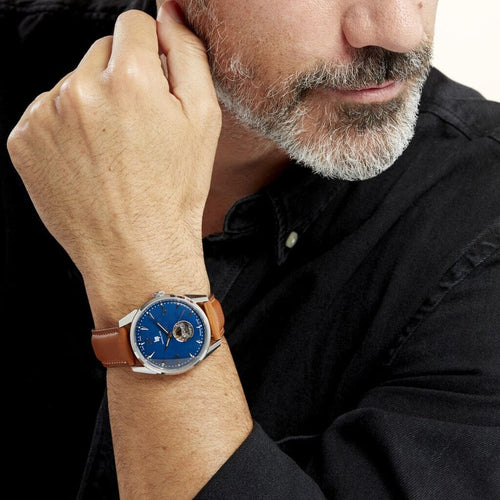 Montre Homme LIP Himalaya 40 MM Cœur Battant 671585 Automatic en Cuir Homme LIP