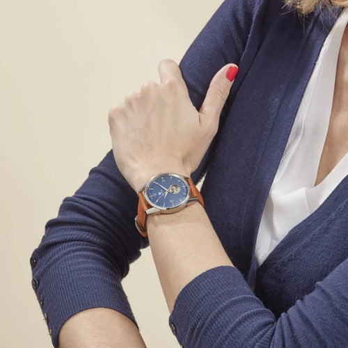 Montre Homme LIP Himalaya 40 MM Cœur Battant 671585 Automatic en Cuir Homme LIP