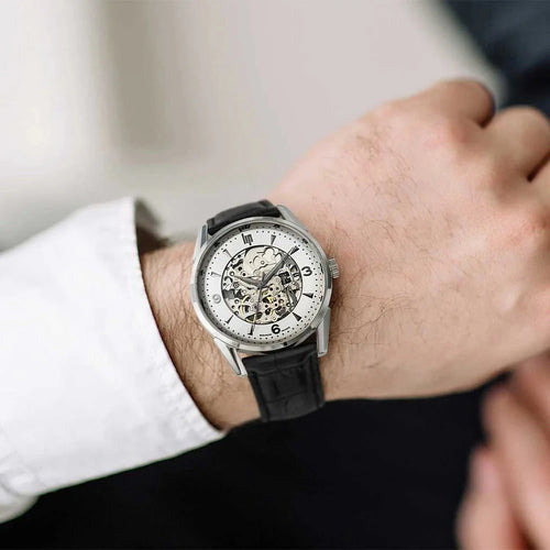 Montre Homme LIP Himalaya 671248 Squelette Automatic en Cuir Homme LIP