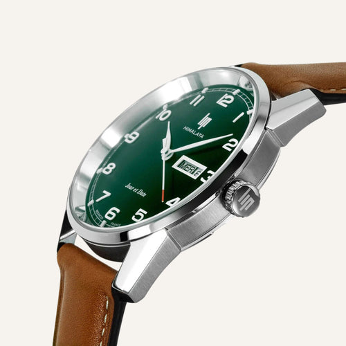 Montre Homme LIP Himalaya 671715 en Cuir Marron Homme LIP