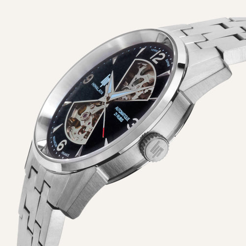 Montre Homme LIP Himalaya 671717 Automatique Sablier 40 mm en Acier Homme LIP