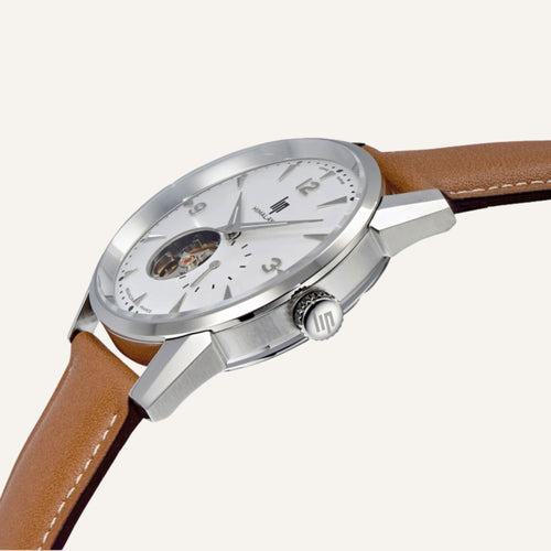 Montre Homme Lip Himalaya Automatique Coeur Battant en Cuir 671558 Montres LIP