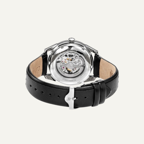 Montre Homme LIP Himalaya Automatique Sablier 671573 en Cuir Noir Montres LIP