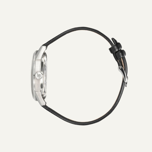 Montre Homme LIP Himalaya Automatique Sablier 671573 en Cuir Noir Montres LIP