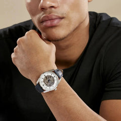 Montre Homme Lip Himalaya Automatique Squelette en Cuir 671554 Montres LIP