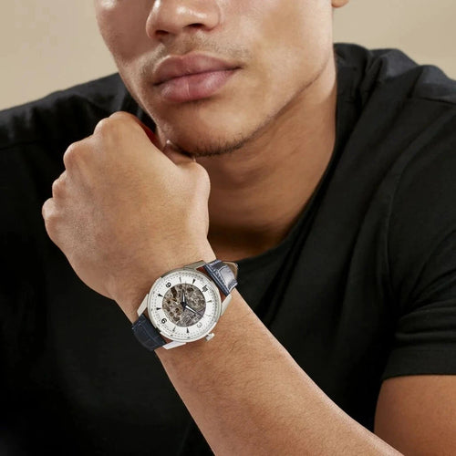 Montre Homme Lip Himalaya Automatique Squelette en Cuir 671554 Montres LIP