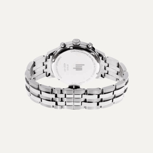 Montre Homme LIP Rallye 41 MM 671815 Panda Méca-Quartz en Acier Montres LIP