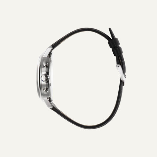 Montre Homme Lip Rallye Méca Quartz Chrono Ninja 671805 en Cuir Noir Montres LIP