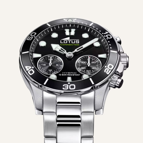 Montre Homme Lotus 18800/2 – Montre Connectée en Acier Montres LOTUS