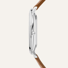 Montre Homme Michel Herbelin City 19515AP15GD en cuir Brun Montres Michel Herbelin