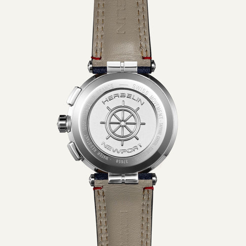 Montre Homme Michel Herbelin Newport 37658AP15BL en Textile Montres Michel Herbelin