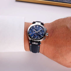 Montre Homme Michel Herbelin Newport 37658AP15BL en Textile Montres Michel Herbelin