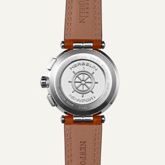 Montre Homme Michel Herbelin Newport Chrono 37658AP15GD en Cuir Montres Michel Herbelin