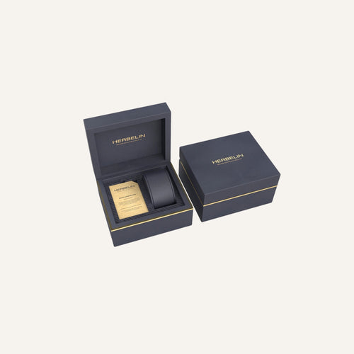 Montre Homme Michel Herbelin Newport Chrono Héritage Bicompax 256ACN24 en Cuir Homme Michel Herbelin