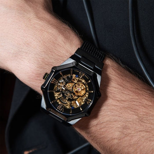 Montre Homme Montignac Automatique en Cuir MOW729 Homme MONTIGNAC