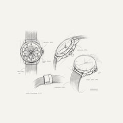 Montre Homme Montignac Automatique Milanais noir MOW1005 Squelette Homme MONTIGNAC