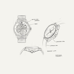 Montre Homme Montignac Automatique MOPE19A08 maille milanaise Homme MONTIGNAC