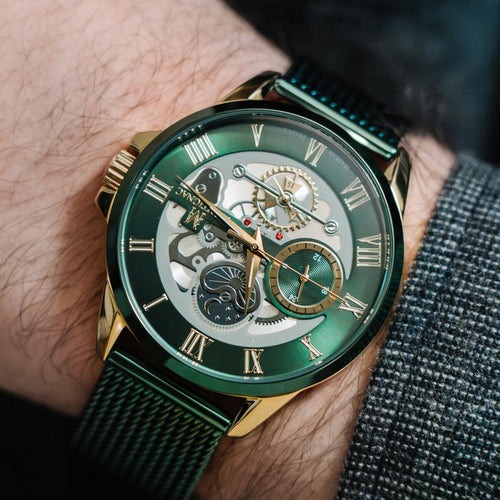 Montre Homme Montignac MOW1101 Milanais Vert Viridity Homme MONTIGNAC