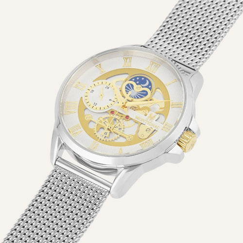 Montre Homme MONTIGNAC MOW610 Quartz en Acier Argenté Homme MONTIGNAC