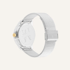 Montre Homme MONTIGNAC MOW610 Quartz en Acier Argenté Homme MONTIGNAC