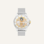 Montre Homme MONTIGNAC MOW610 Quartz en Acier Argenté Homme MONTIGNAC