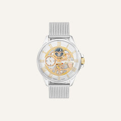 Montre Homme MONTIGNAC MOW610 Quartz en Acier Argenté Homme MONTIGNAC