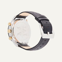 Montre Homme Montignac Quartz Cuir noir MOW607 Cadran vert Homme MONTIGNAC