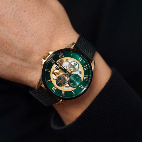 Montre Homme Montignac Quartz Milanais noir MOW1001 Homme MONTIGNAC