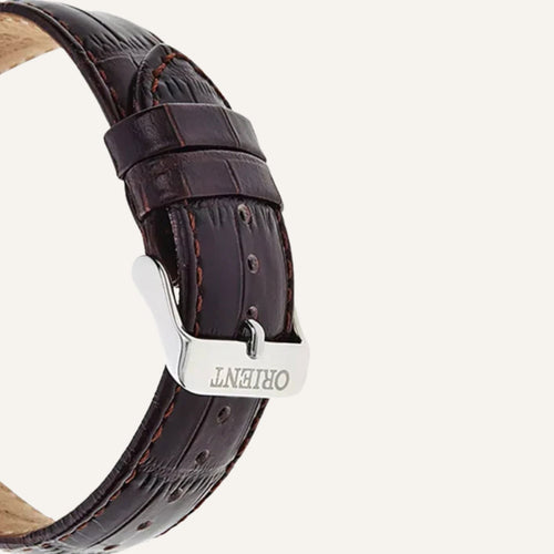 Montre Homme Orient Bambino V2 AC00009W en Cuir Homme Orient