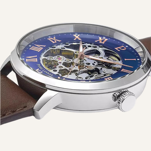 Montre Homme Pierre Lannier Automatic 322B164 en Cuir Montres PIERRE LANNIER