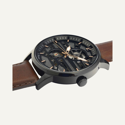 Montre Homme Pierre Lannier Automatic Impact 331G434 en Cuir Homme PIERRE LANNIER