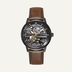 Montre Homme Pierre Lannier Automatic Impact 331G434 en Cuir Homme PIERRE LANNIER