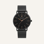 Montre Homme Pierre Lannier CITYLINE Bracelet Acier milanais Noir Montres PIERRE LANNIER