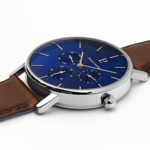 Montre Homme PIERRE LANNIER Cityline en Cuir Montres PIERRE LANNIER