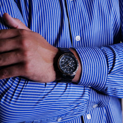 Montre Homme PIERRE LANNIER Cronos en Acier Montres PIERRE LANNIER