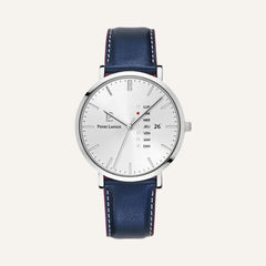 Montre Homme Pierre Lannier Data 242D126 en Cuir Bleu Montres PIERRE LANNIER