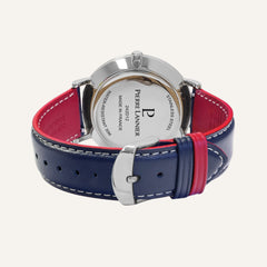 Montre Homme Pierre Lannier Data 242D126 en Cuir Bleu Montres PIERRE LANNIER