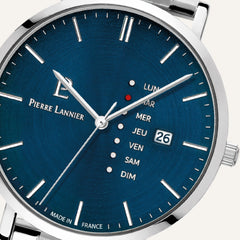 Montre Homme Pierre Lannier Data 242D161 en Acier Montres PIERRE LANNIER