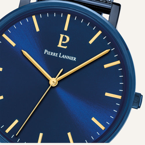 Montre Homme PIERRE LANNIER Essential 218F466 en Acier Milanais Montres PIERRE LANNIER