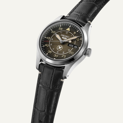 Montre Homme SEIKO 5 Sports Edition Limitée SRPL31K1 Automatic en Cuir Montres SEIKO