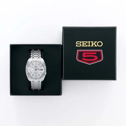 Montre homme Seiko 5 Sports SRPL91K1, cadran argenté, boîtier en acier inoxydable – Automatique, design sport classique Homme SEIKO