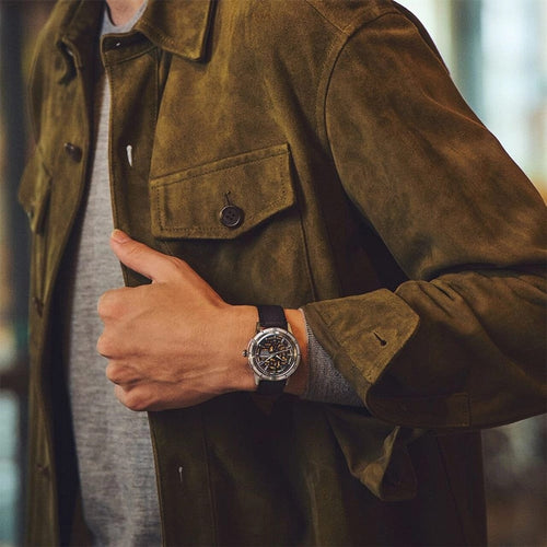 Montre Homme Seiko PRESAGE Automatique Cœur Ouvert SSA461J1 Montres SEIKO